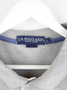 U.S. Polo ASSN. Polo Grau L – Etikett