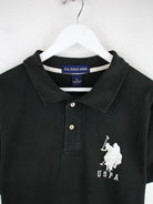 U.S. Polo ASSN. Polo Schwarz L – Detailansicht Vorderseite