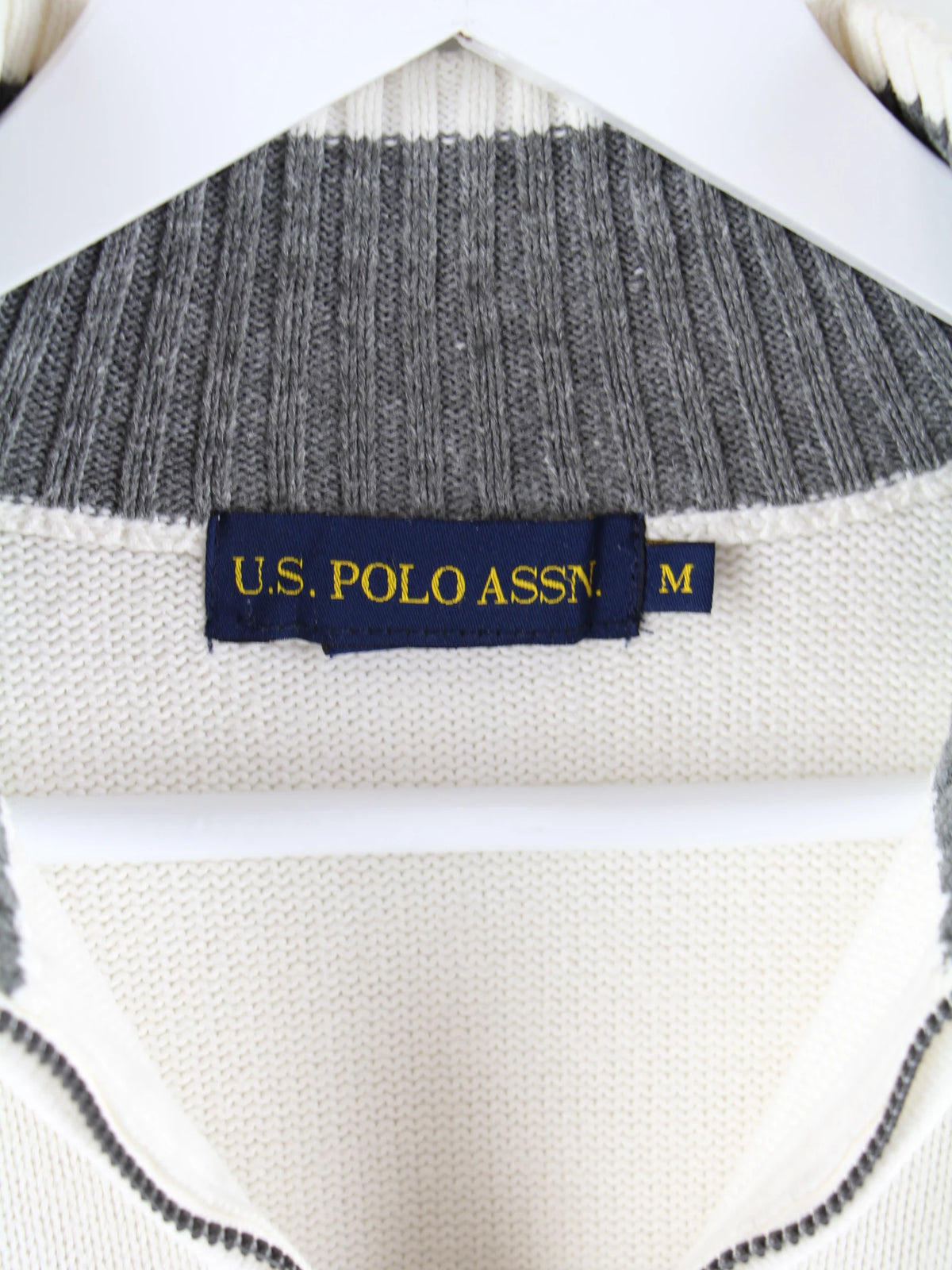 U.S. Polo ASSN. Pullover Weiß M – Detailbild 1