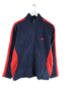 Umbro Fleece Blau L – Vorderseite