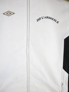 Umbro Trainingsjacke Weiß S – Detailansicht Vorderseite