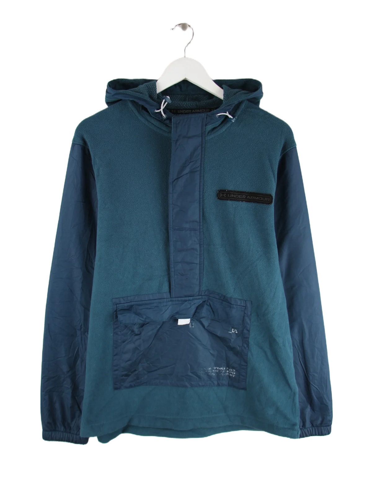 Under Armour Fleece Türkis L – Vorderseite
