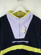 Vintage Fleece Blau XL – Detailansicht Vorderseite