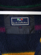 Vintage Fleece Blau L – Etikett