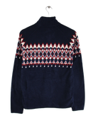 Vintage Fleece Blau L – Rückseite