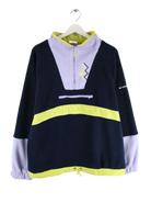 Vintage Fleece Blau XL – Vorderseite