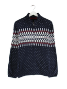 Vintage Fleece Blau XL – Vorderseite