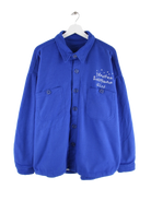 Vintage Fleece Blau XL – Vorderseite