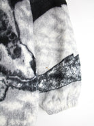 Vintage Fleece Grau M – Detailbild 1