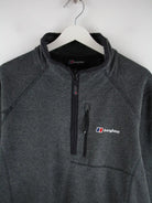 Vintage Fleece Grau XL – Detailansicht Vorderseite