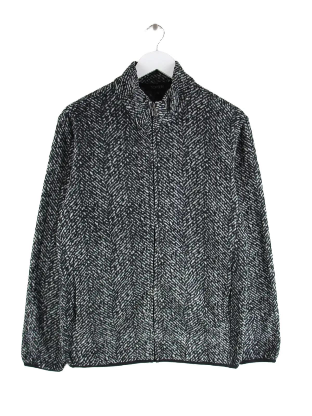 Vintage Fleece Grau XL – Vorderseite