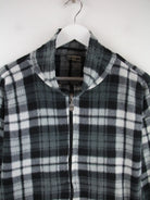 Vintage Fleece Grau XXL – Detailansicht Vorderseite