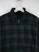 Vintage Fleece Grün L – Detailansicht Vorderseite