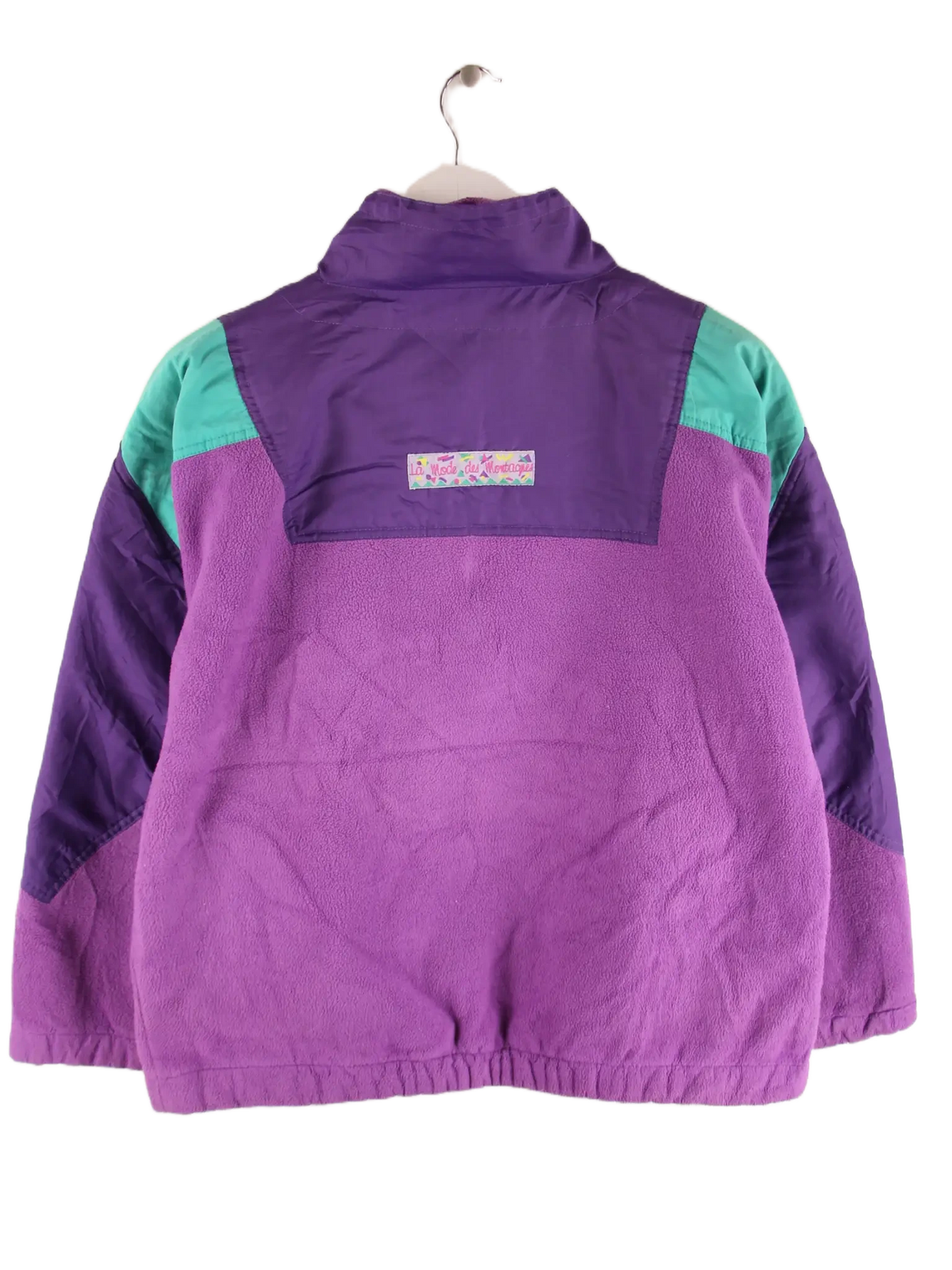 Vintage Fleece Lila M – Rückseite