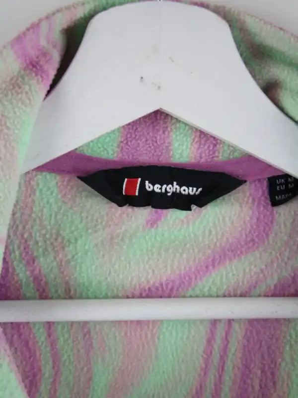 Vintage Fleece Mehrfarbig M – Etikett