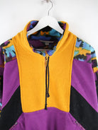 Vintage Fleece Mehrfarbig XL – Detailansicht Vorderseite