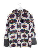 Vintage Fleece Mehrfarbig S – Vorderseite