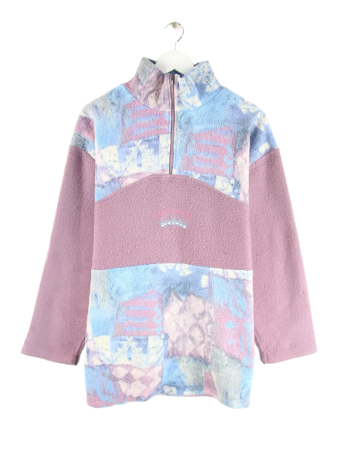 Vintage Fleece Mehrfarbig XXL – Vorderseite