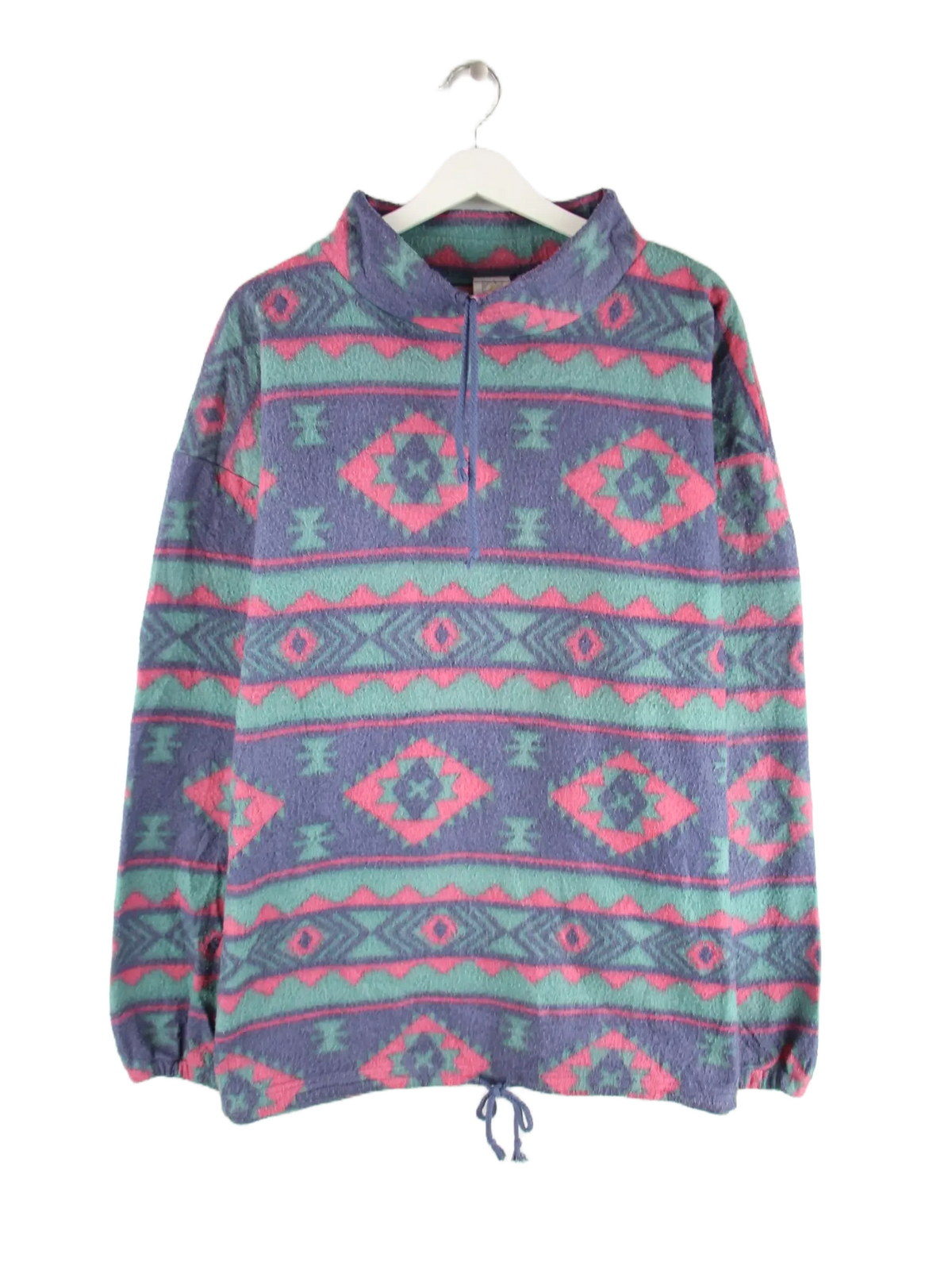 Vintage Fleece Mehrfarbig XXL – Vorderseite