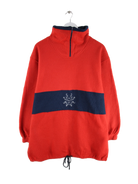Vintage Fleece Rot M – Vorderseite
