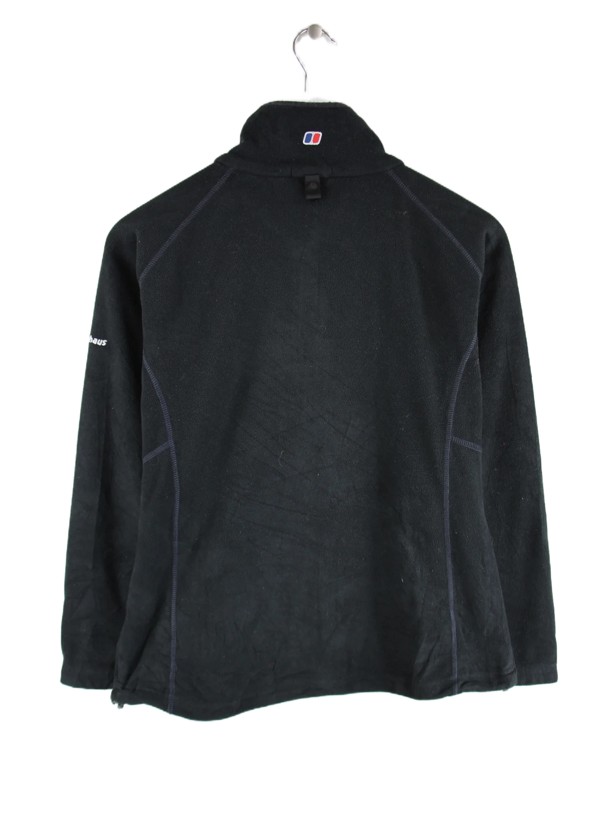 Vintage Fleece Schwarz M – Rückseite
