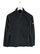 Vintage Fleece Schwarz M – Vorderseite