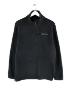 Vintage Fleece Schwarz XL – Vorderseite