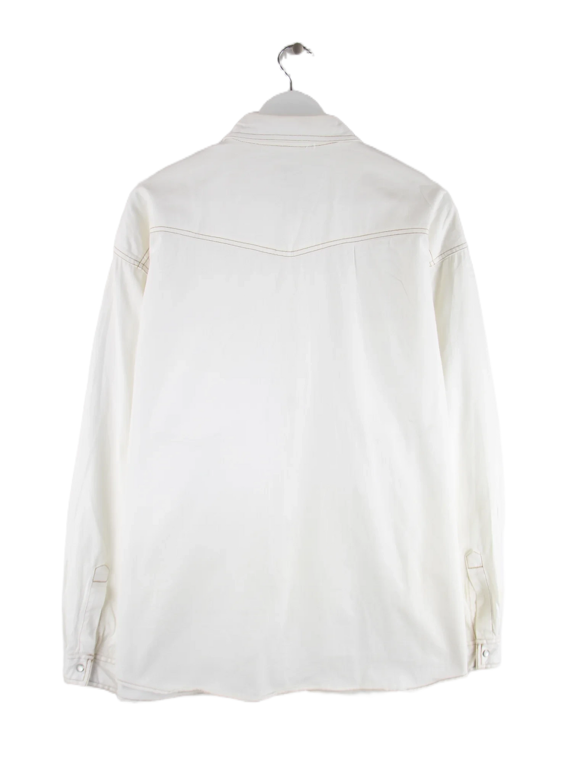 Vintage Freizeit Hemd Weiß XL – Rückseite