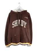 Vintage Hoodie Braun XXL – Vorderseite