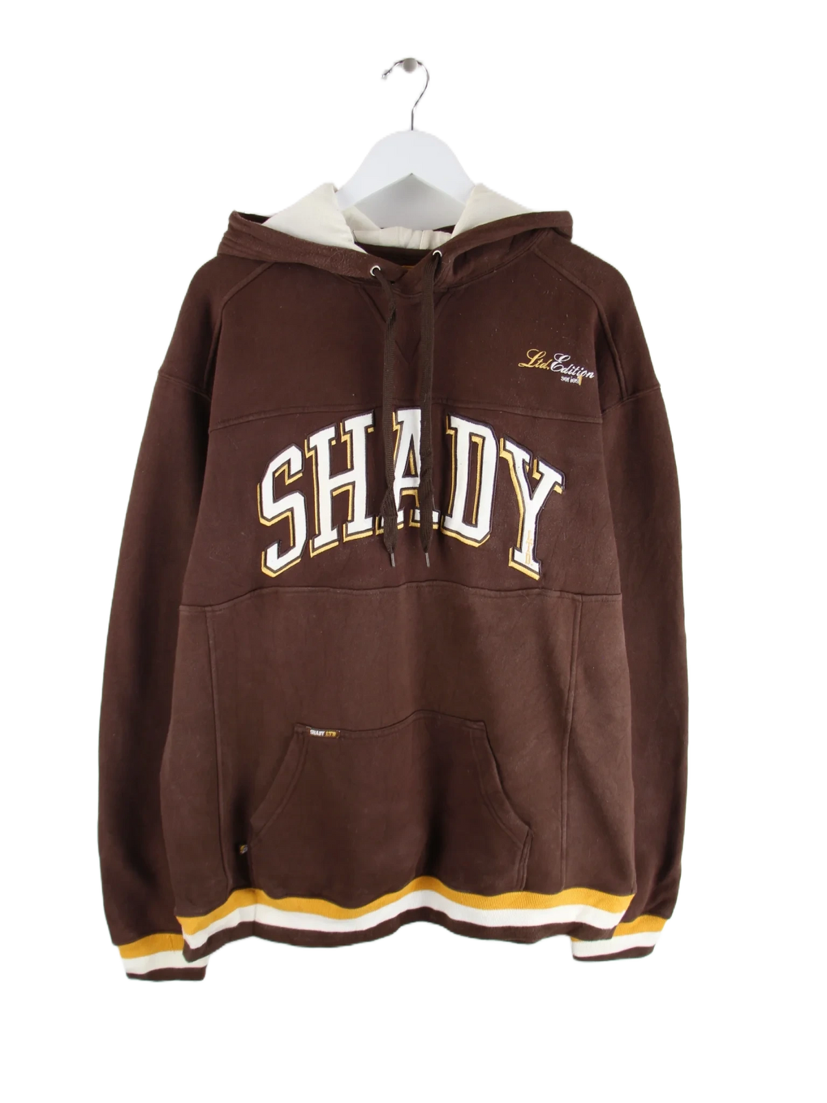 Vintage Hoodie Braun XXL – Vorderseite