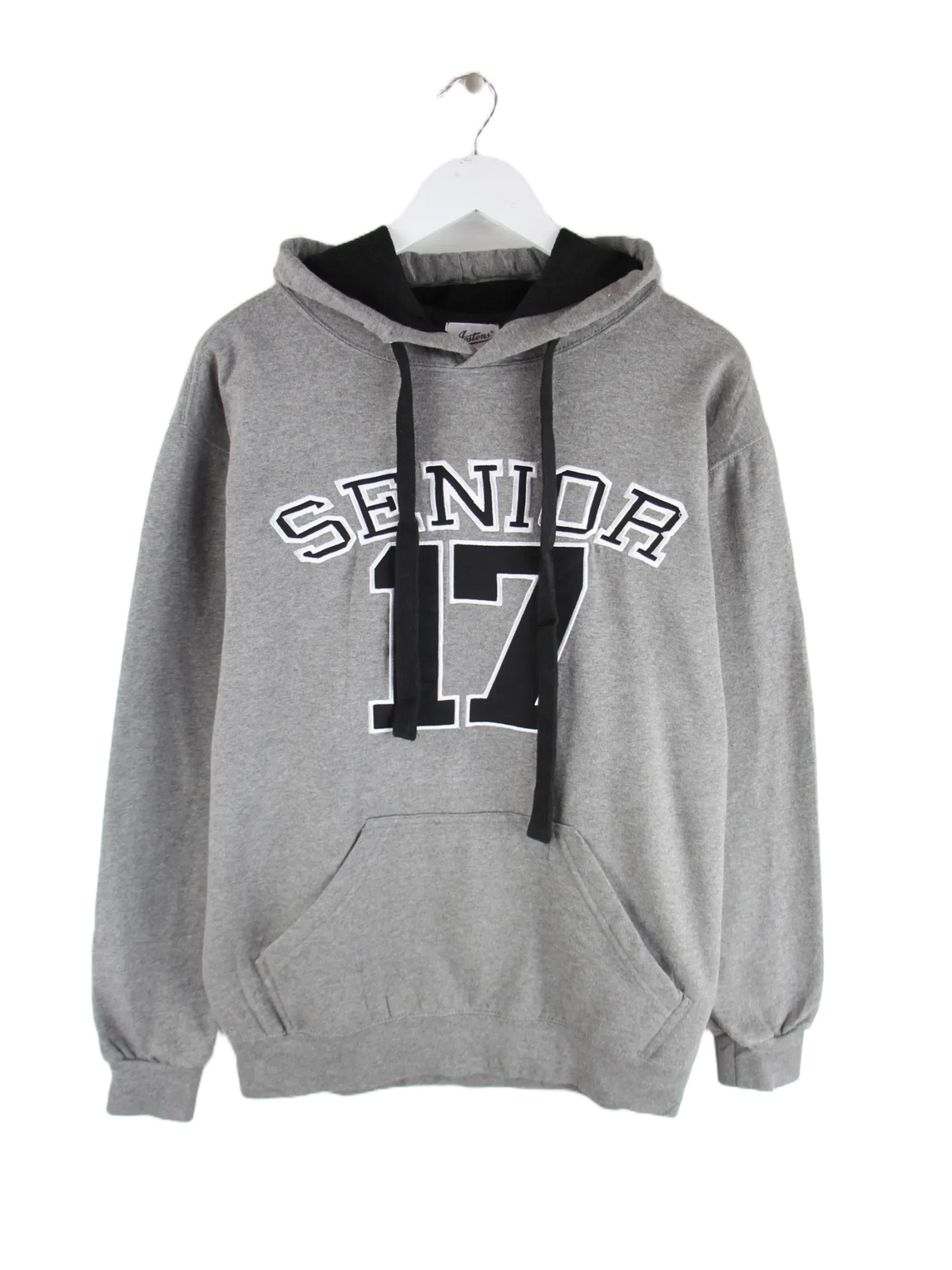 Vintage Hoodie Grau M – Vorderseite