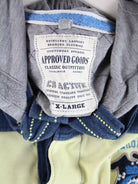 Vintage Hoodie Mehrfarbig XL – Etikett