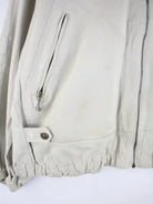 Vintage Jacke Beige M – Detailansicht Vorderseite