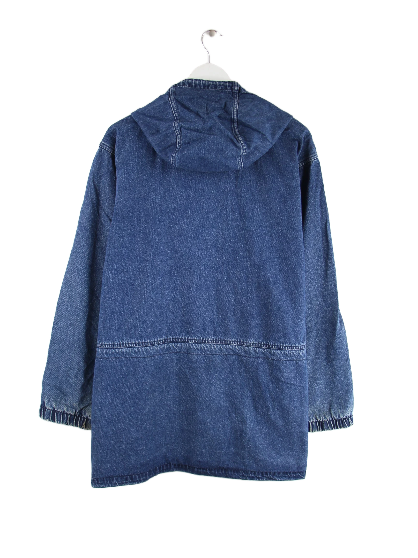 Vintage Jacke Blau L – Rückseite