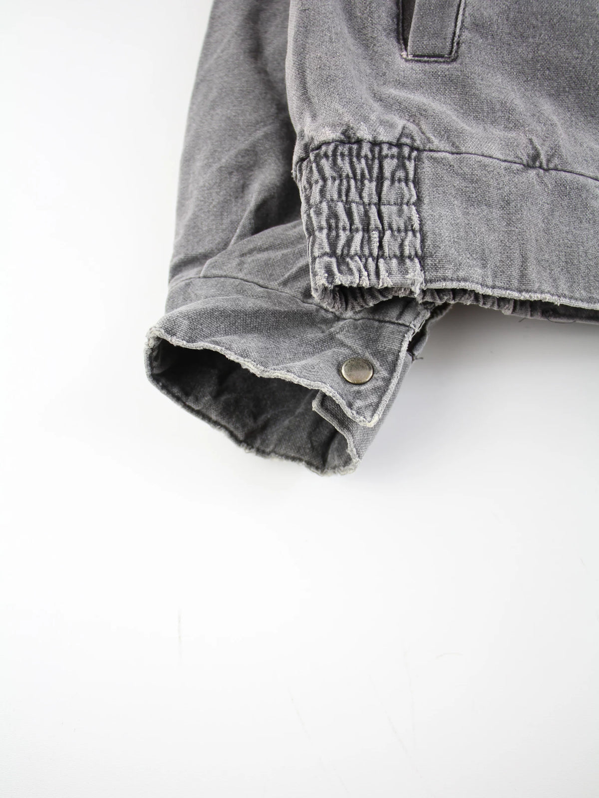 Vintage Jacke Grau L – Detailbild 2