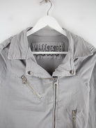 Vintage Jacke Grau XS – Detailansicht Vorderseite