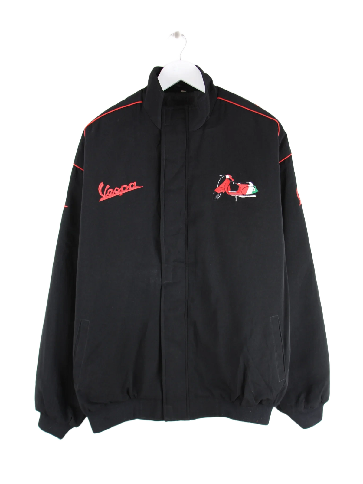 Vintage Jacke Schwarz 3XL – Vorderseite