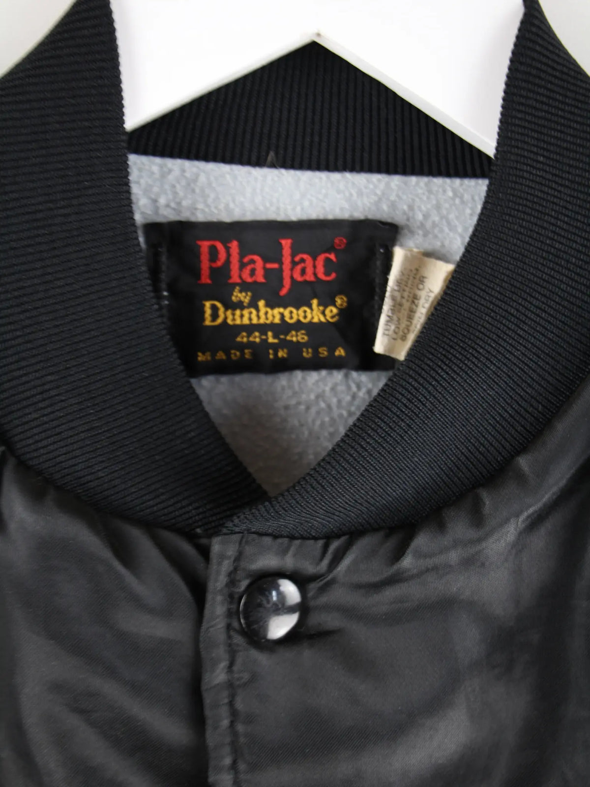 Vintage Jacke Schwarz L – Detailbild 1
