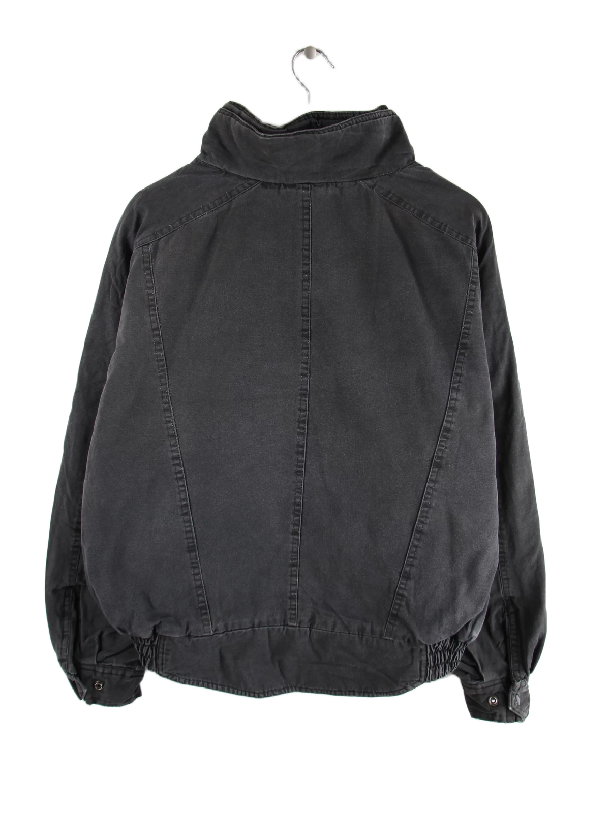 Vintage Jacke Schwarz L – Rückseite