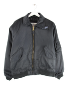Vintage Jacke Schwarz M – Vorderseite