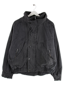 Vintage Jacke Schwarz L – Vorderseite