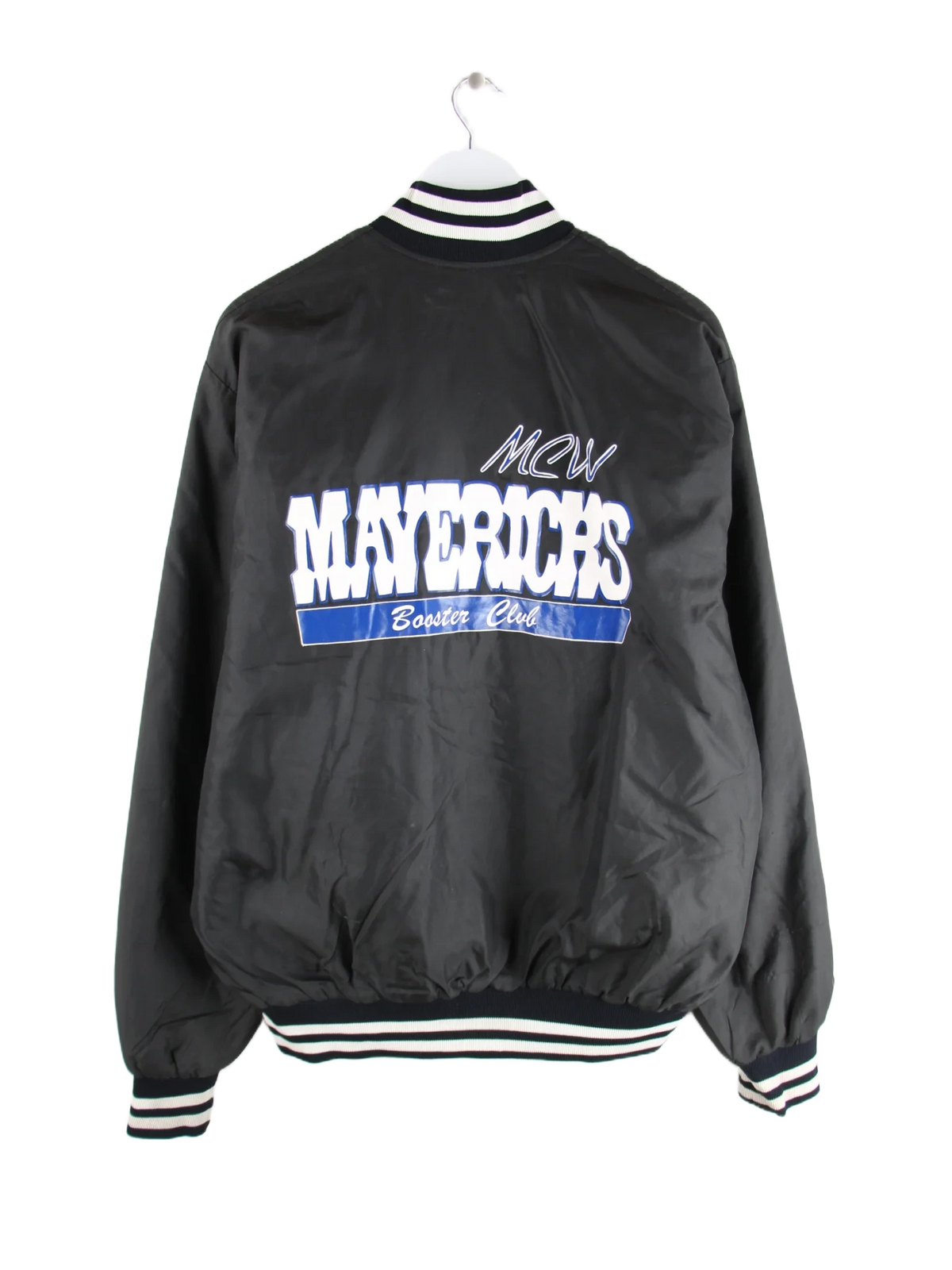 Vintage Jacke Schwarz XXL – Rückseite