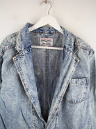 Vintage Jeansjacke Blau L – Detailansicht Vorderseite
