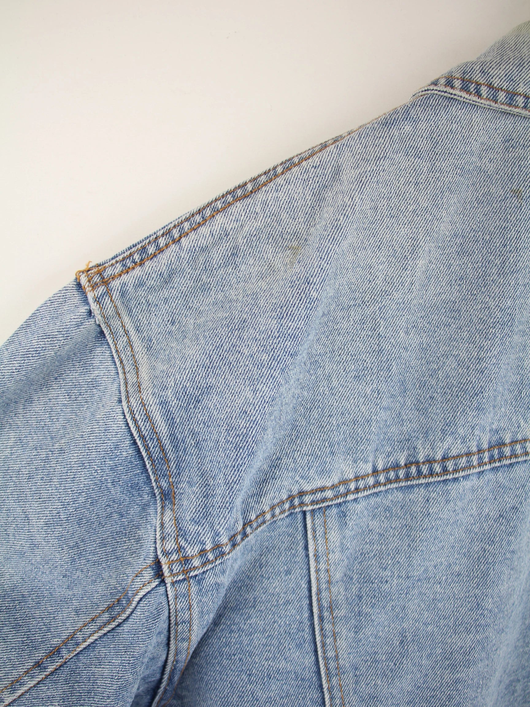 Vintage Jeansjacke Blau L – Etikett