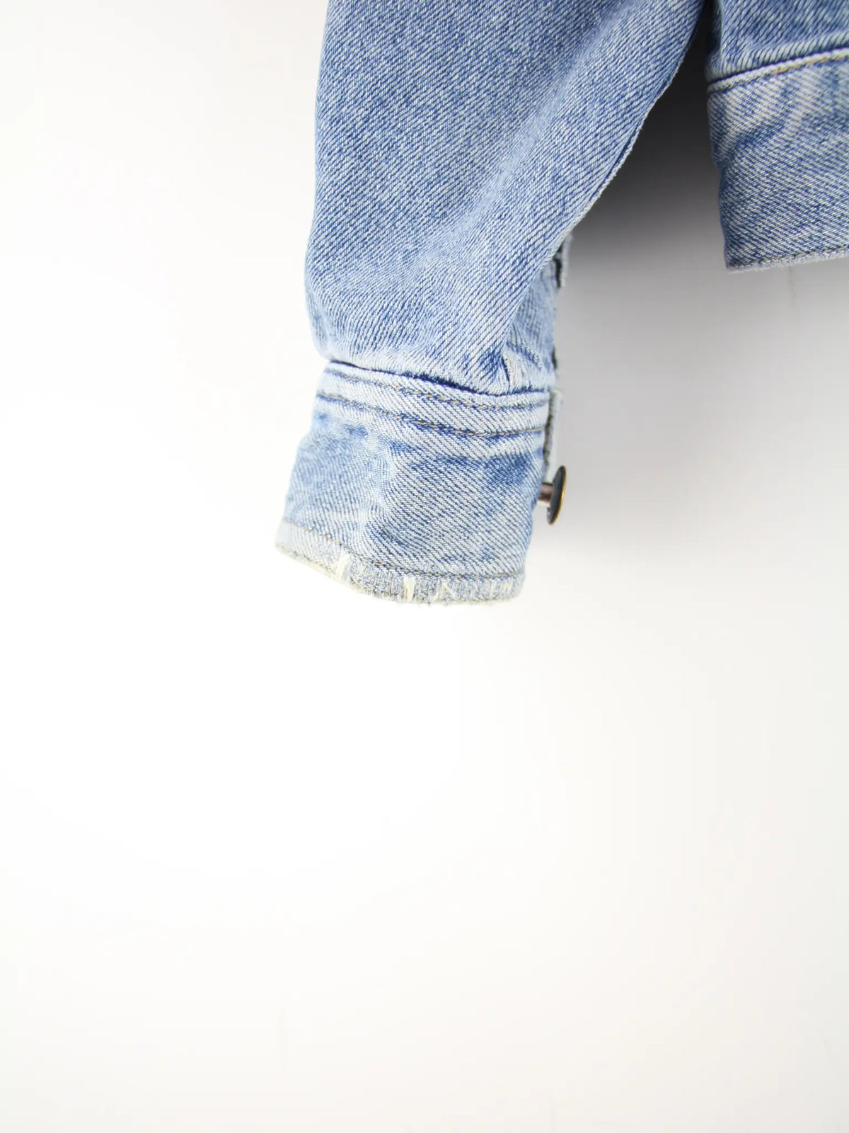 Vintage Jeansjacke Blau S – Detailbild 1