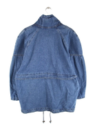 Vintage Jeansjacke Blau M – Rückseite