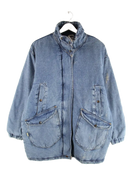 Vintage Jeansjacke Blau M – Vorderseite