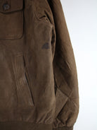 Vintage Lederjacke Braun L – Detailbild 4