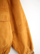 Vintage Lederjacke Braun XL – Etikett