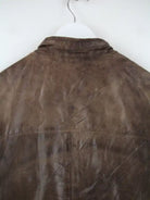 Vintage Lederjacke Braun L – Detailbild 1